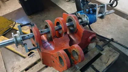 Mobiles Bohrwerk Mobiles Spindeln