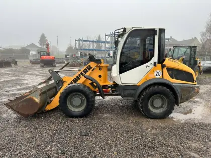 Liebherr L 506 Compact Radlader Ladegabel Schnellwechsler