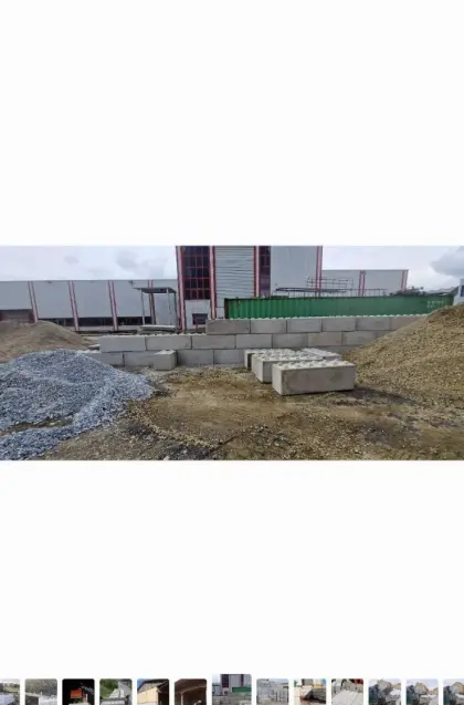 Betonnoppensteine, Betonbausteine bzw. Betonblöcke