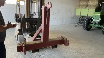 Dreipunkt Adapter für Staplergabeln