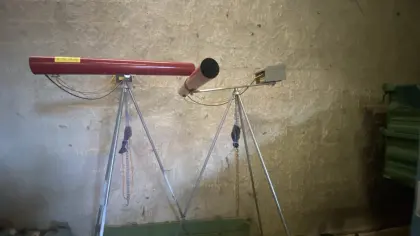 2 Stk. Purivox Gas-Knallschreckgeräte, Vogelabwehr