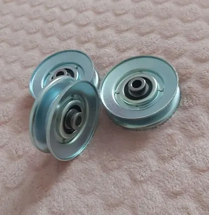 3 Stk. Rasentraktor Umlenkrolle für Antriebsriemen Husqvarna