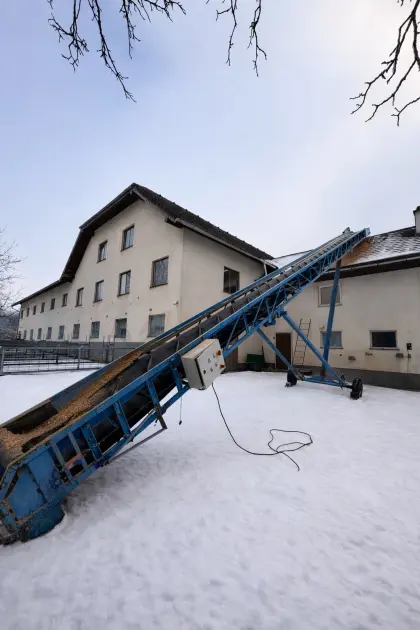 Förderband mobil / Schrägförderer – 16,5 m