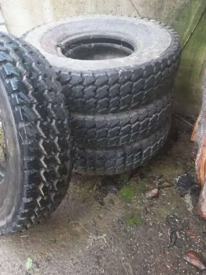 4 Reifen runderneuert 16x9,00 6ply