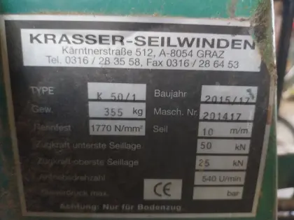 Krasser Seilwinde K50