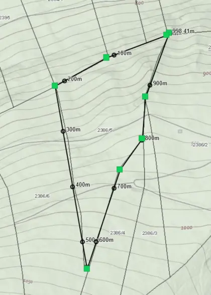 Waldgrundstück Puchberg/Schneeberg, Altbestand