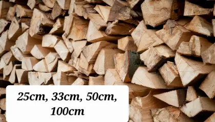 Eichen- und Föhrenbrennholz