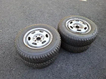 Winterreifen Felgen, Räder Golf VW Audi LK 4x100, 165 R 13