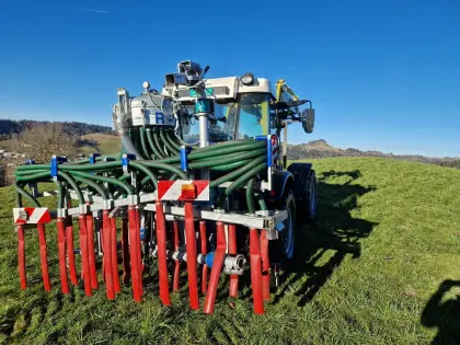 Güllenverteiler Schleppschlauch