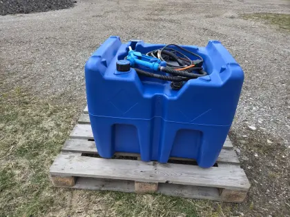 Adblue Mobiltank und Futterautomat