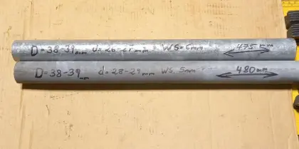 Starkwandige verzinkte Rundrohre