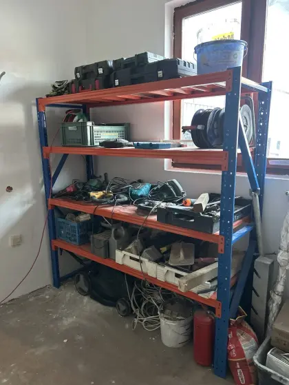 Fachbodenregal Schwerlastregal 2m