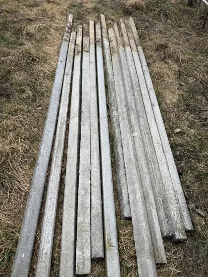 Betonsäulen zu verkaufen