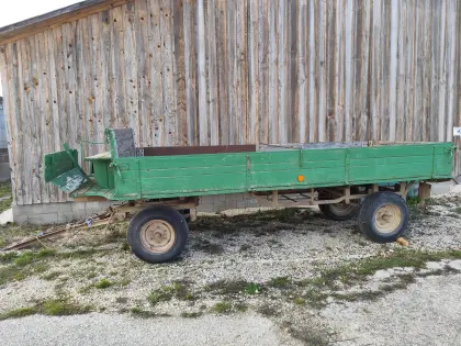 Brantner Drehschemel Anhänger  - 2 Achs Anhänger