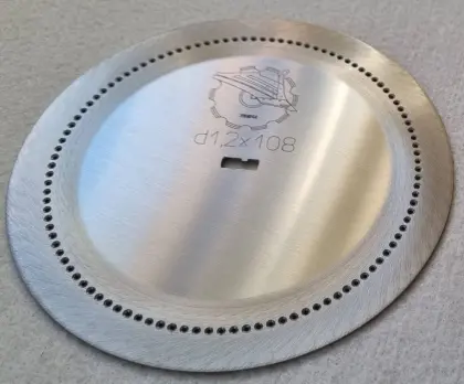 Saatscheibenherstellung! Schon zu mehr als 50 Maschinentypen