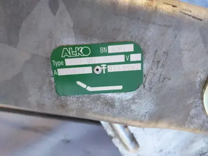 Höhenverstellbare Auflaufeinrichtung AL-KO Type 101VB