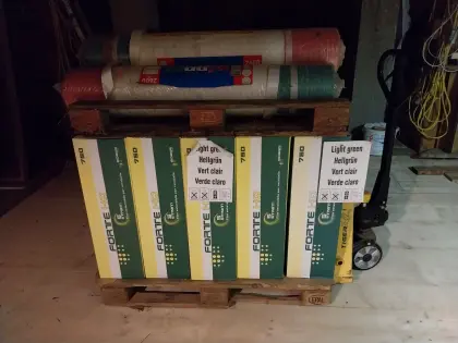 Wickelfolie und Netz