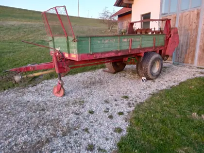 Krone Miststreuer 2 liegende Walzen