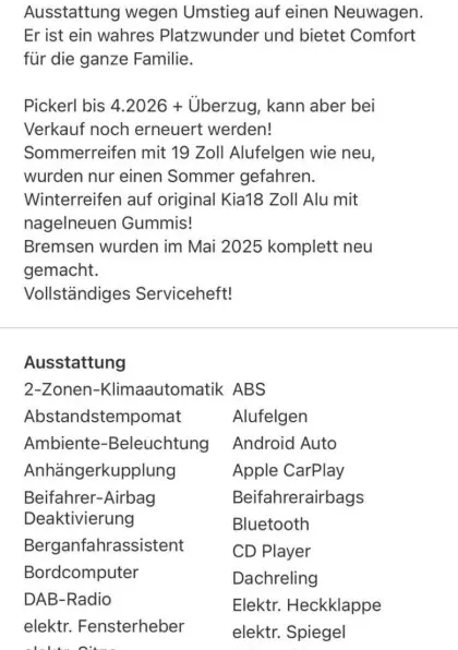 KIA Sorento CRDI 2.2 AWD 5S Gold/SUV