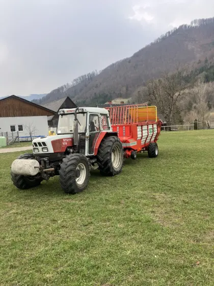 Pöttinger Boss Junior Bergladewagen