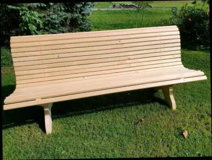 2 m Hausbank, Gartenbank aus Fichte