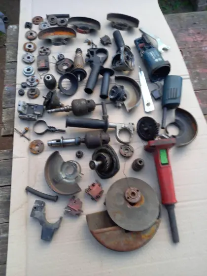 Restteile Flex Bohrmaschine, Schrauber