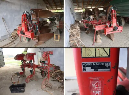 Pflug, 3-Schaar, Vogel & Noot