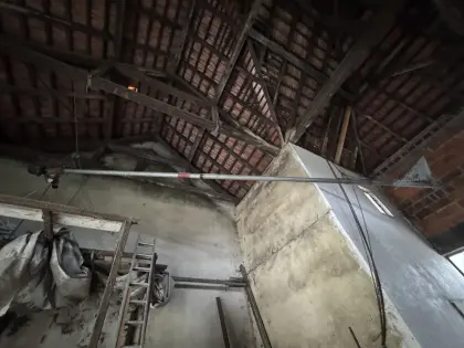 9m Schnecke, Getreideschnecke mit Trichter