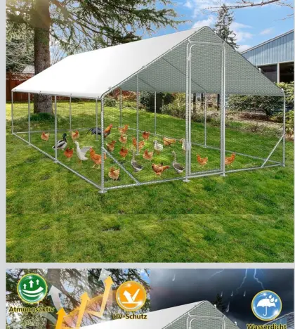 Hühnerstall mit Gehege