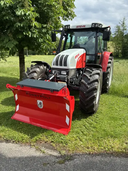 ForstPolt „PROFI 145“ Forstkiste, Polterschild, Frontgewicht