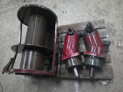 Seiltrommel für Seilkran