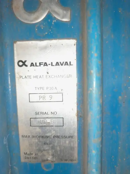 Alfa Laval Plattenkühler