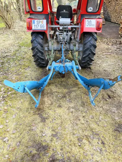 Vogel und Noot ein Schar Wende Pflug