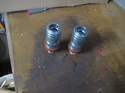 2 Stk. Gebrauchte Faster Hydraulikmuffen