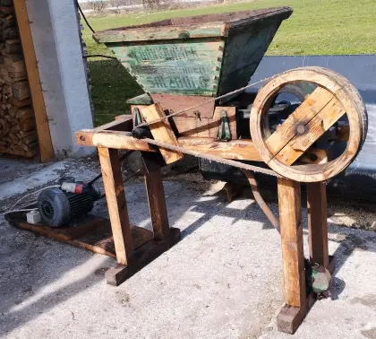 Obstpresse zu verschenken