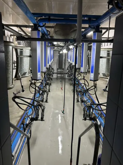 DeLaval Melkstand Melktechnik Top Zustand