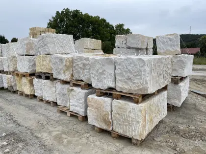 Mauersteine , Quader, Sandstein, Naturstein
