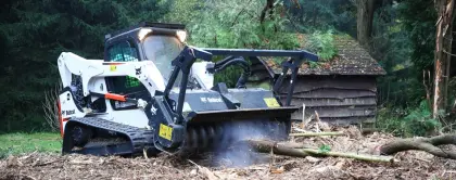 Forstmulchen Mit Bobcat
