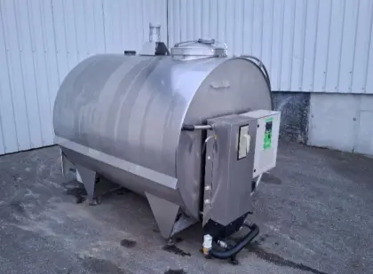 Milchtank Gea Westfalia Platin 2.400 l WRG Zusatzheizung