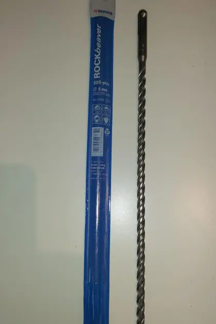 Berner ROCKBeaver SDS Plus Steinbohrer Ø10 x 250/315 mm