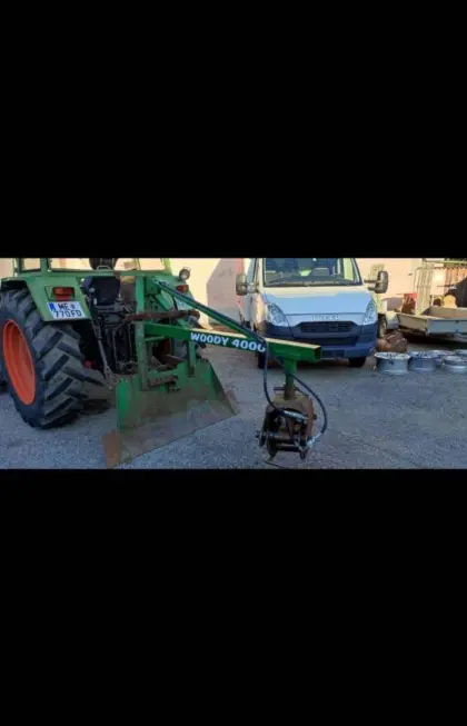 Rückeschild, Rückezange ohne Holzgreifer