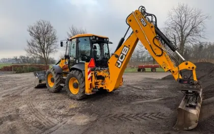 JCB 4 CX 14H4WA, Baggerlader