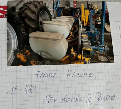 Kleine Einzelkornsämaschine