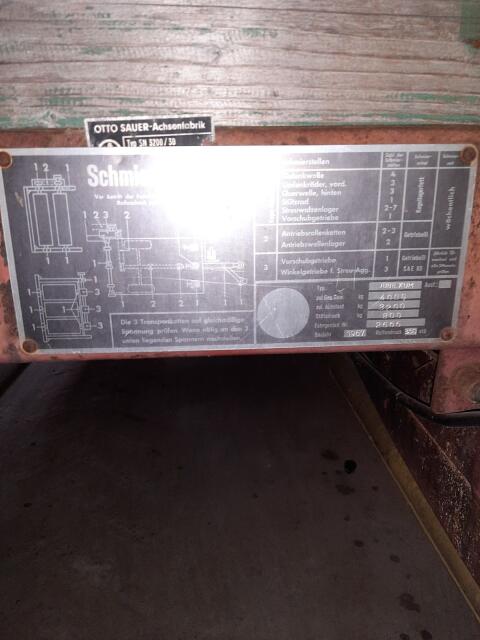 Steib Miststreuer ohne Streuwerk