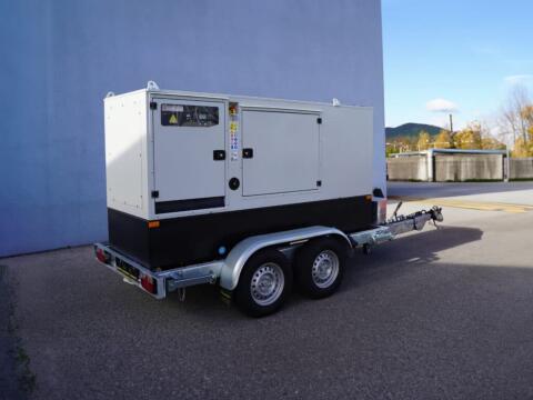 Diesel-Notstromaggregat 60 kVA – mobil Mieten