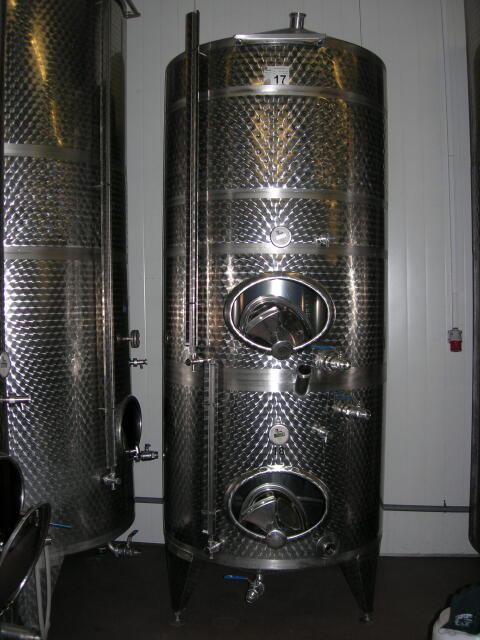 Doppeltank Niro mit Kühlung 1000/1900 Liter