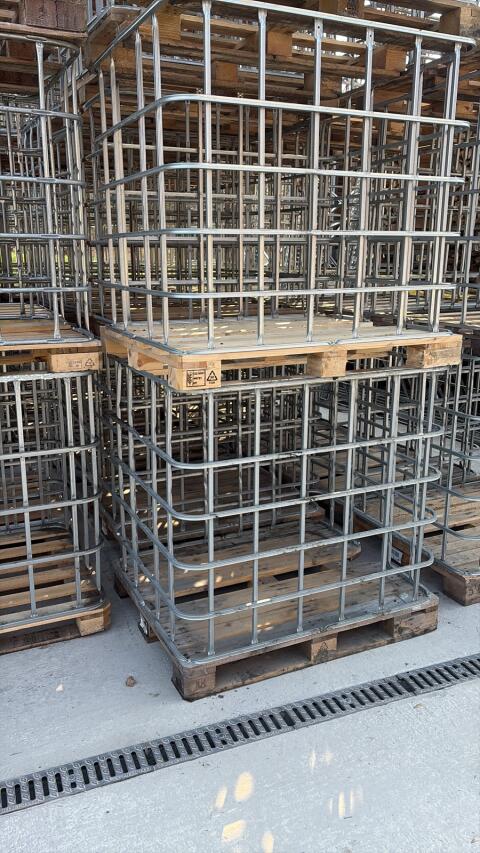 Brennholzkisten, IBC-Boxen