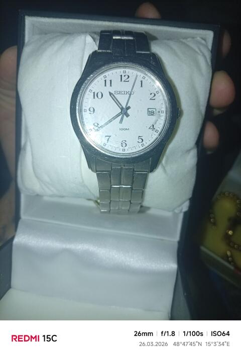 Seiko Uhr original one Batterie