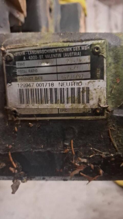 Vorderachse 9.000 Steyr Case