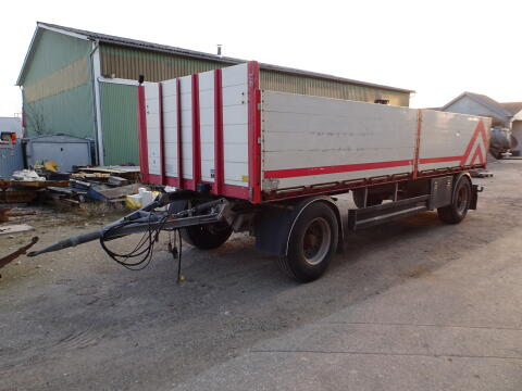 2-Achs-Plateauanhänger